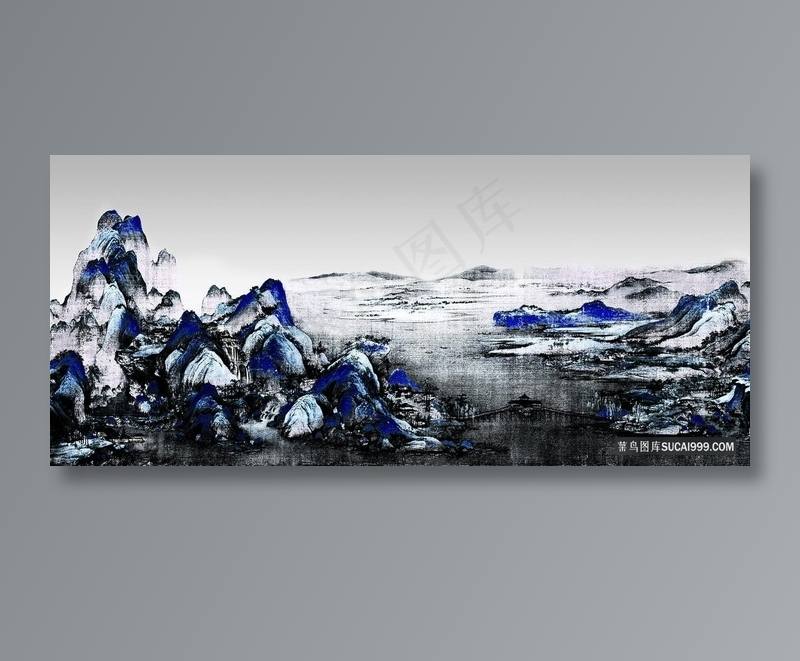 千里江山图高清风景画