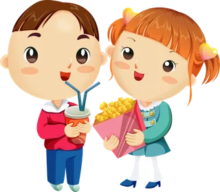 卡通 素材 人物 动画 插图