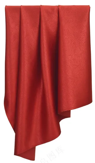 布纹背景红布布料