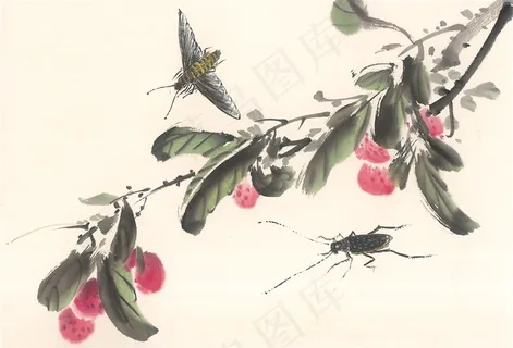 昆虫花草欣赏花素材 昆虫花草欣赏花素材