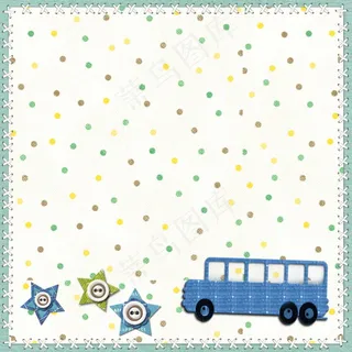 可爱波点背景图片