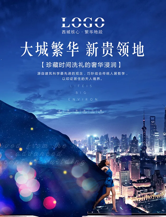 房地产展板,地产,地产DM,房地产,房地产宣传psd模版下载