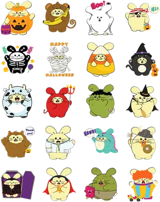 卡通动物简笔兔子现代农业