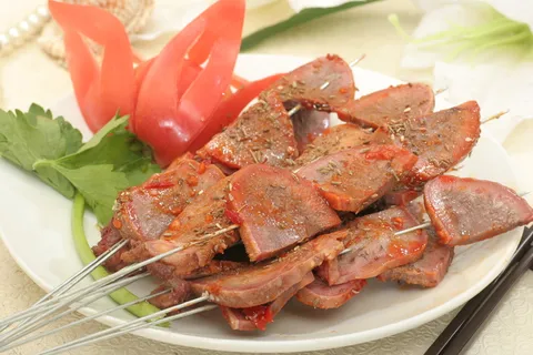 烤牛舌2元串  5串起