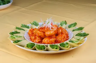 金陵莲花古法虾 38元