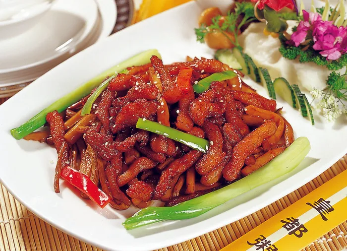 0805CC-148野山菌炒猪柳青