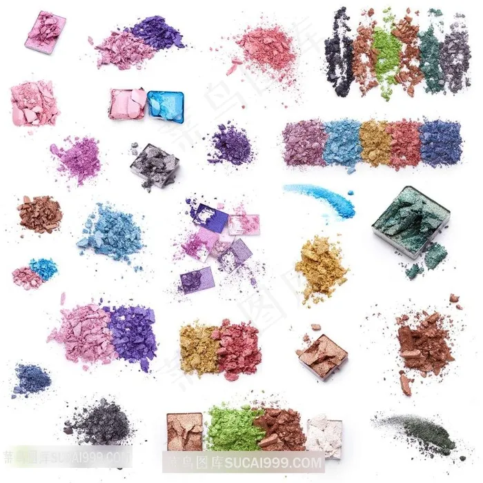 粉底颜料化妆品素材