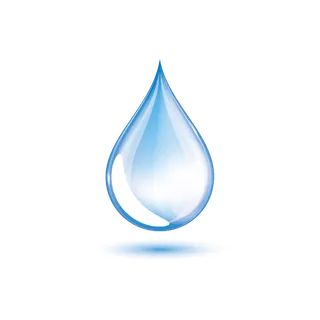 蓝色水滴矢量图免扣素材