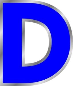 字母D PNG免抠(255x297)