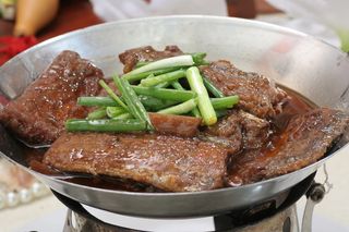 老咸菜焖带鱼 (1)