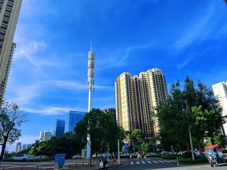 阳光晴好  天空蔚蓝