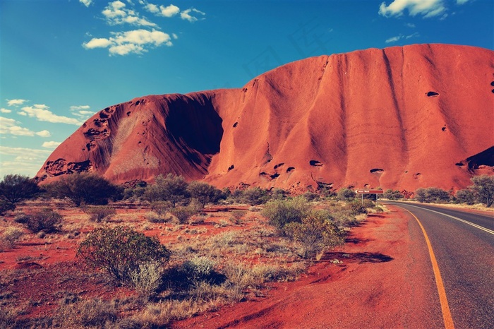 高山山脉高清图片