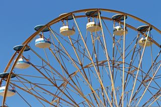 浪漫摩天轮摄影