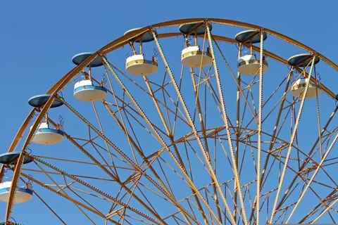 浪漫摩天轮摄影 浪漫摩天轮摄影