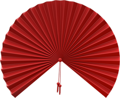 扇子 装饰 素材 免扣