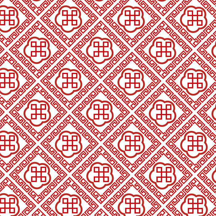 中国风复古中式祥云纹浪花纹背景海浪底纹理线纹PSD素材AI背景图案