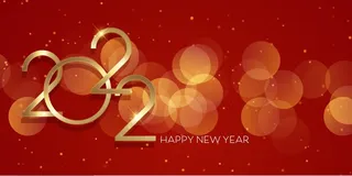 红色新年2022年虎年