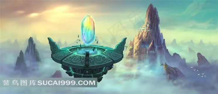 唯美风景图片--梦幻仙境图片