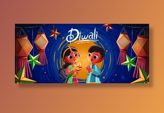 设计中秋节背景风景