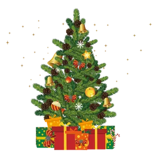 圣诞节平安夜冬季双旦设计圣诞装饰海报元素