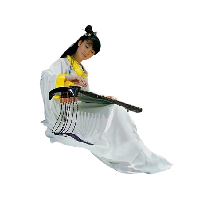 20 (2)免抠元素 免抠摄影 美女 人物 服装 古风 演奏