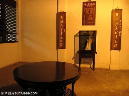 诗圣博物馆杜甫草堂书院雕塑