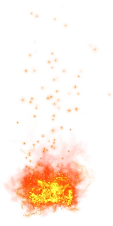 火透明PNG图片免抠(393x788)