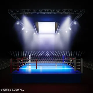 拳击擂台舞台