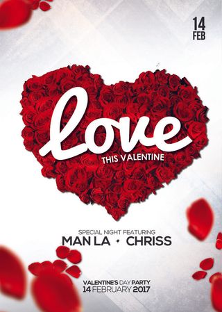 2.14情人节爱情psd模式