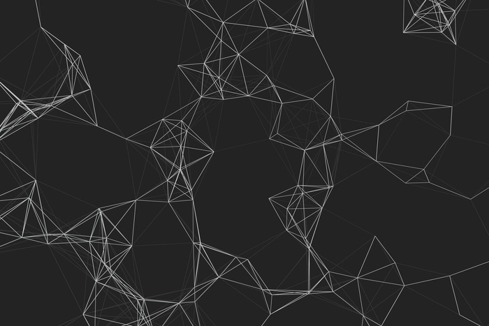 多边形网格信息科技风格背景图素材