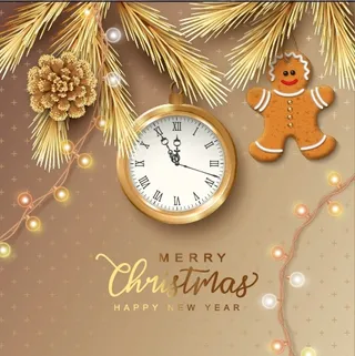 设计冬天圣诞节背景