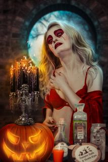 性感美女恐怖图片