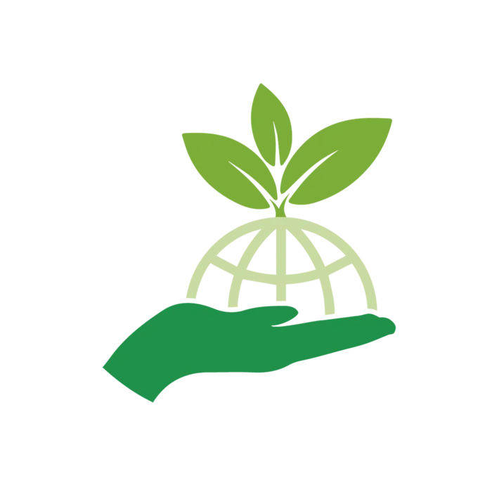 手托地球植被现代农业