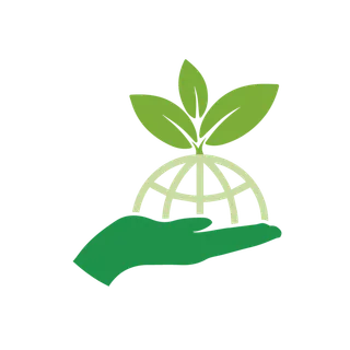 手托地球植被现代农业