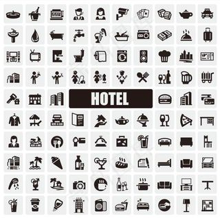迷你酒店图标