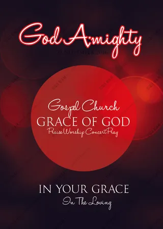 科技感多边形海报模板