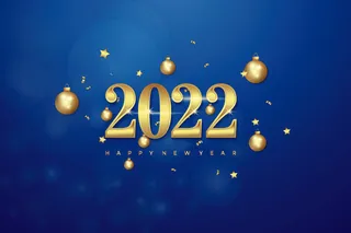 2022创意艺术字体新年虎年圣诞节数字立体质感文字AI矢量设计素材