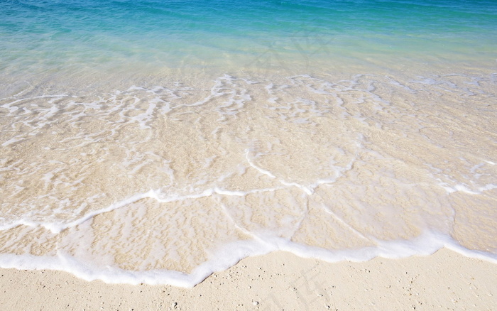 夏天夏日海滩沙滩阳光海浪