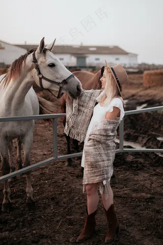 欧洲马场写真图片