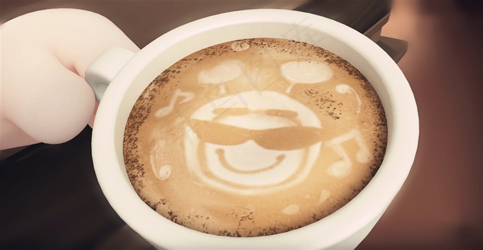 特制拉花咖啡