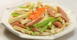 14 香肠烧腐竹 味泽源