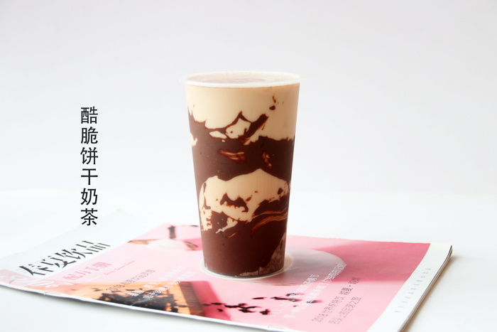 酷脆饼干奶茶