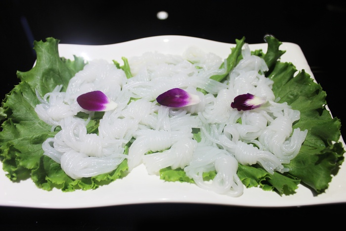  魔芋火锅美食配菜主色面条设计素材
