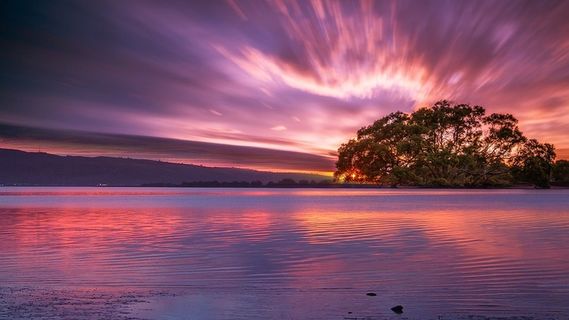 冬天自然背景风景