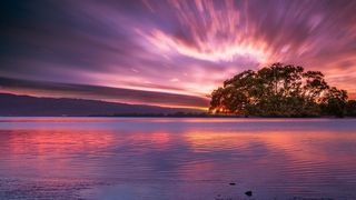 冬天自然背景风景