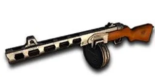 PPSh-41 PNG免抠