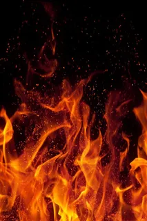 又高又大的火焰