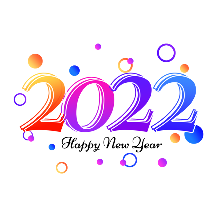 2022新年艺术创意字体虎年3D立体标题数字文字png免抠字素材