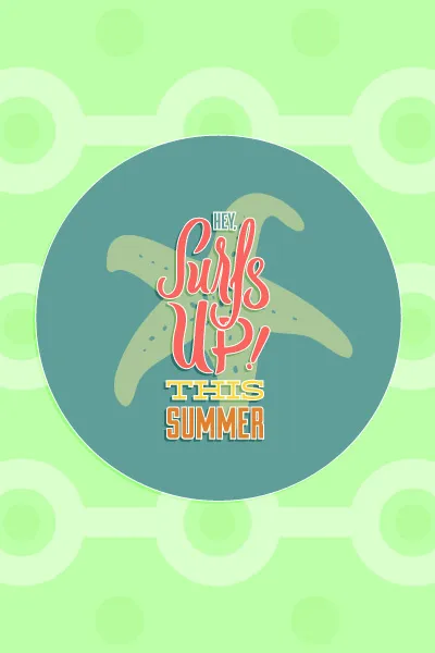 夏天海报|矢量|插画|扁平|风格ai矢量模版下载