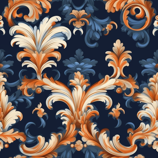 欧式纹理，巴洛克风格，无缝贴图，素材